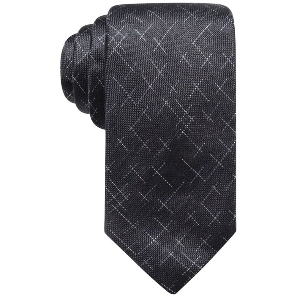 Alfani Mens Reed Dash Silk Tie